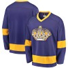 Los Angeles Kings tricou de hochei Premier Breakaway Heritage Blank Jersey - Purple/Gold - XL, Fanatics Branded
