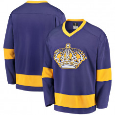Los Angeles Kings tricou de hochei Premier Breakaway Heritage Blank Jersey - Purple/Gold - L