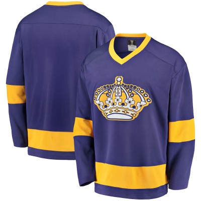 Los Angeles Kings tricou de hochei Premier Breakaway Heritage Blank Jersey - Purple/Gold - XL foto