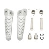 Scarite Moto Pilot Fata Aluminiu CNC Aprilia RS660 2021-2023 Aderenta Maxima, Montaj Usor