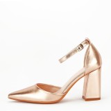 Pantofi sampanii eleganti 8707 04, 37, 38, 40, 41