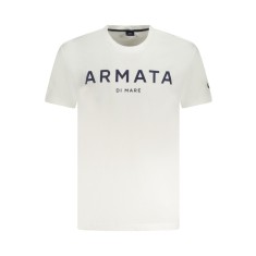 Armati Di Mare Tricou barbati din bumbac cu imprimeu text, alb, S