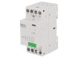 Contactor 4-polar 25A 230VAC NC NO