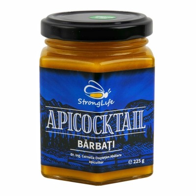 ApiCocktail&amp;reg; Barbati - mix apicol pentru imunitate cu miere, polen, propolis, foto