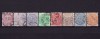 ✅ RO 1890 ,LP 47 ,&quot;Carol I - Cifra in 4 colturi &quot; , serie + varietate 3B violet , stampile frumoase, Stampilat