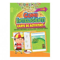 Jocuri pentru copii inteligenți, +4 ani. Carte de activități - Paperback - *** - Aramis