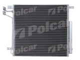 Condensator AC Jeep Grand Cherokee 20; motor 3.6 V6, 5.7 V8, dimensiuni [mm]: 600x550x16, uscator integrat, iesire 8,7mm, intrare 11,8mm;