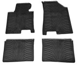 Set covorase auto din cauciuc Hyundai I40 2011-, (5 locuri), Negru, Gledring, 4 buc.