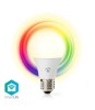 Bec LED Smart WiFi RGB lumina alba calda E27 6W 470lm Nedis NEDIS