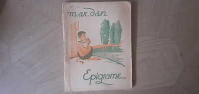 EPIGRAME-M.AR.DAN CU DEDICATIE.R1. foto