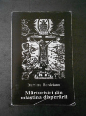 DUMITRU BORDEIANU - MARTURISI DIN MLASTINA DISPERARII foto