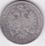 AUSTRIA UNGARIA 1 Florin 1858 A Viena, Europa, Argint