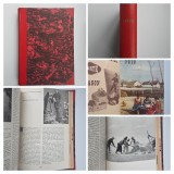 Revista Foto, Volum de colectie coligat coperta cartonata (12 numere), Budapesta, ca. 350 pagini, 1957 (tehnica si arta fotografica)