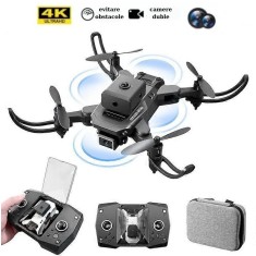 Mini Drona KY912 cu Telecomanda, Senzor de Evitarea Obstacolelor, Buton de Intoarcere Acasa si Camera cu Transmisie pe Telefon