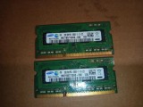 Memorii laptop DDR3 4Gb 2x2Gb 1600Mhz PC3-12800S Samsung