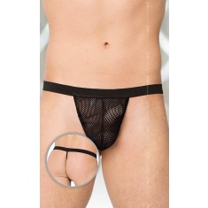 Simon - Lenjerie sexy pentru bărbați, 4402, negru, S/L