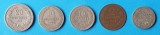 Moneda veche Bulgaria Lot x 5 piese - Stotinki - valori diferite ( 1888 - 1913 )