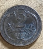 MNDSTR AUT24 Austro-Ungaria 2 hellar 1913