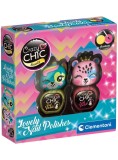 Crazy Chic Lovely Animals Nail Polish Yellow &amp; Pink (18844)