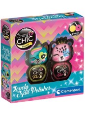 Crazy Chic Lovely Animals Nail Polish Yellow &amp; Pink (18844)