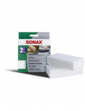 Set 2 bureti indepartarea murdariei de pe componentele interioare auto din plastic Sonax