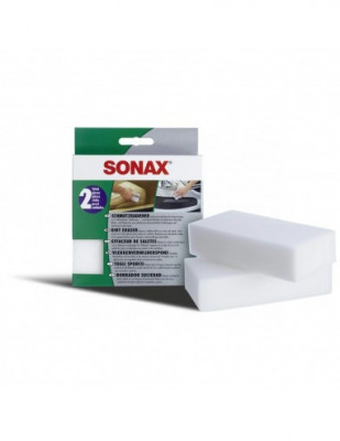 Set 2 bureti indepartarea murdariei de pe componentele interioare auto din plastic Sonax foto