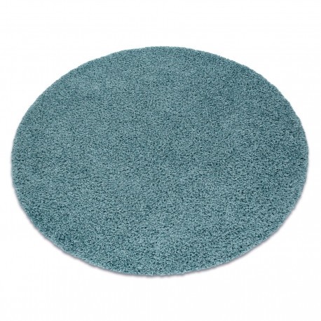 Covor SOFFI cerc shaggy 5cm albastru, cerc 160 cm