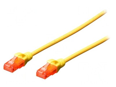 Patch Cord UTP Cat6 Galben 3m foto