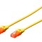 Patch Cord UTP Cat6 Galben 1m LSZH