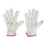 Manusi de lucru din piele bovina, marimea 10, protectie si confort