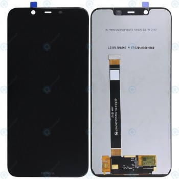 Modul display Nokia 7.1 Plus LCD + Digitizer negru foto