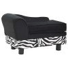 Canapea pentru caini, negru, 57x34x36 cm, plus