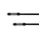 Cablu optic Kruger&amp;amp;Matz, 2 x toslink male, 1.5 m