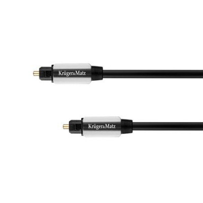 Cablu optic Kruger&amp;amp;amp;Matz, 2 x toslink male, 1 m foto