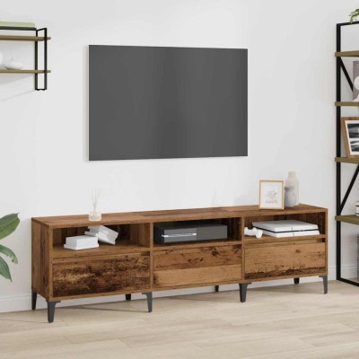 vidaXL Cabinet TV Lemn vechi 150 x 30 x 44.5 cm Lemn compozit 879483 foto