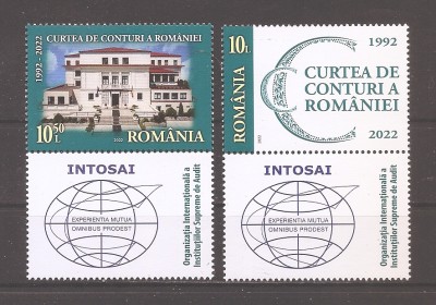 ROMANIA 2022. LP.2385c - CURTEA DE CONTURI, CU VINIETA, MNH foto