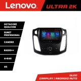Navigatie Android Ford Focus 3 Lenovo QLED 4+64GB cu Waze si 360