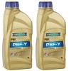 Pachet 2 litri ulei hidraulic Ravenol PSF-Y