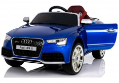 Masinuta electrica, Audi RS5, albastru metalizat foto