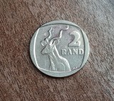 C50 - Moneda foarte veche - 2 rand - Africa de Sud - 2010