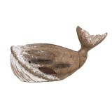 Cumpara ieftin Figurina Balena lemn 39x15x21 cm