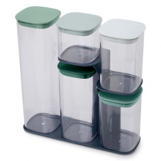 Joseph Joseph set recipiente de depozitare cu capace Podium™ 5-pack