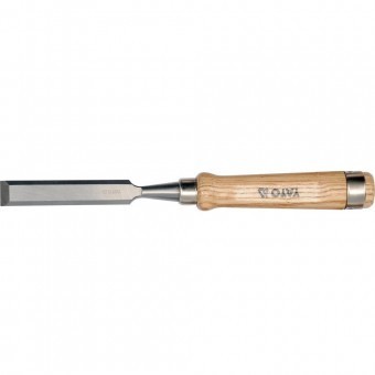 Dalta pentru tamplarie, latime 10 mm, maner lemn, Cr-V