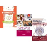 Pachet Bacalaureat 2026. Limba si literatura romana, Matematica M1. Teste si Biologie pe intelesul tuturor clasele 11-12- Mihaela Dobos, Rodica Manole