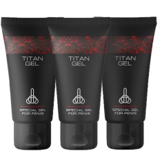 Set 3 Bucati - Titan Gel pentru Marirea Penisului 50 ml