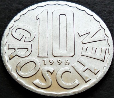 Moneda 50 GROSCHEN - AUSTRIA, anul 1996 *cod 983 B = UNC DIN FASIC BANCAR foto