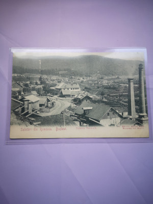 Carte postala Busteni, Vedere Generala, 1900, circulata foto
