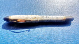 C986-Stilou CREEKS France 14 cm. Stare buna in afara de penita cu varful rupt.