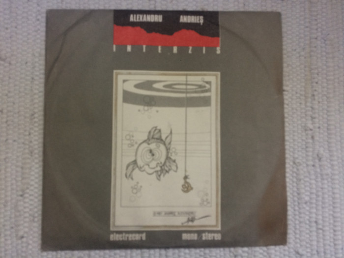 alexandru andries interzis 1990 disc vinyl lp muzica blues rock EDE 03765 VG+