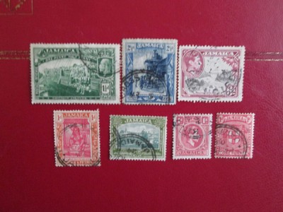 JAMAICA LOT STAMPILAT=61 foto